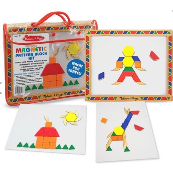 M&D wooden magnetic pattern block kit - Picture 4 of 15